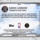 2025 TOPPS CHROME - Kawhi Leonard Moment in Time
