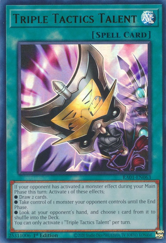 Triple Tactics Talent (UR)