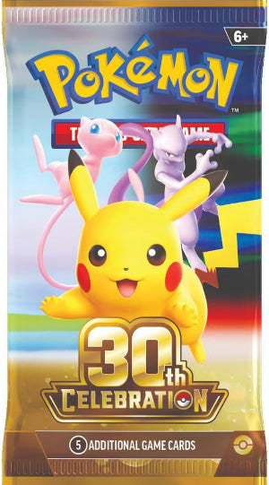 Pokémon TCG: 30th Celebration Elite Trainer Box (1 Full-Art Promo Card, 9 Booster Packs & Premium Accessories)
