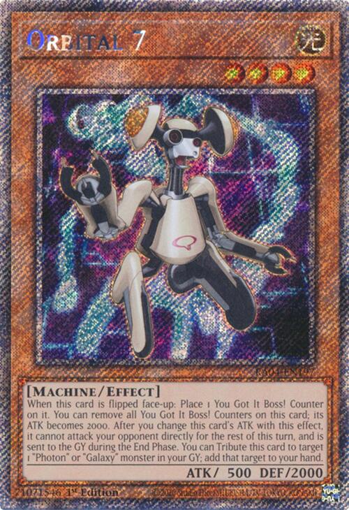 Orbital 7 (Platinum Secret Rare)