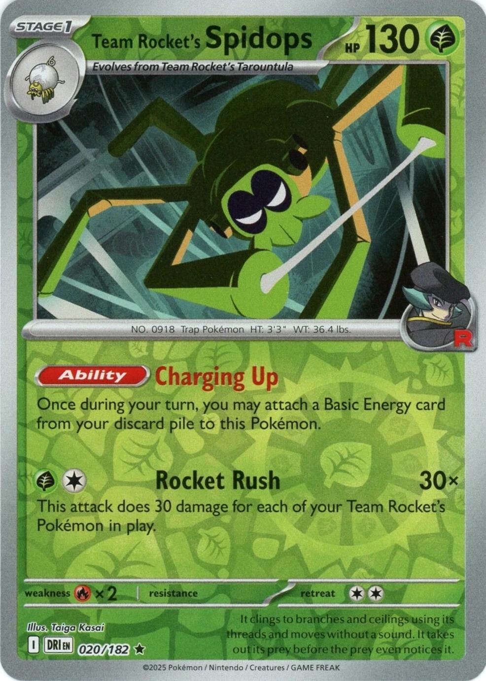 Team Rocket's Spidops - 020/182