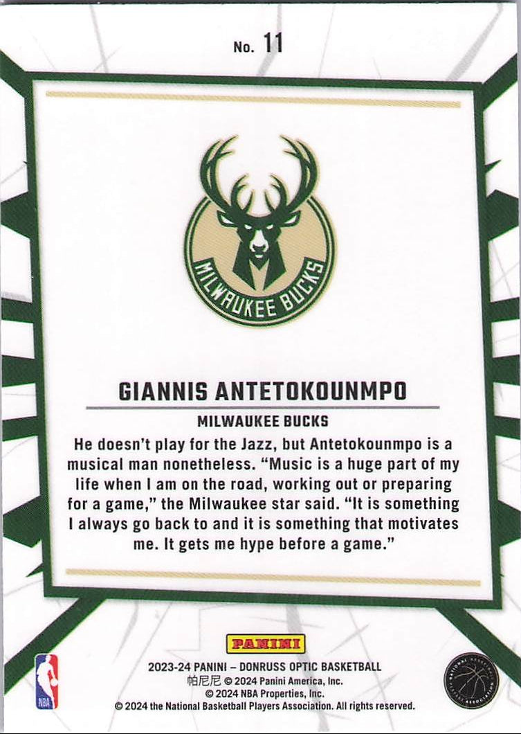 Giannis Antetokounmpo (Back)