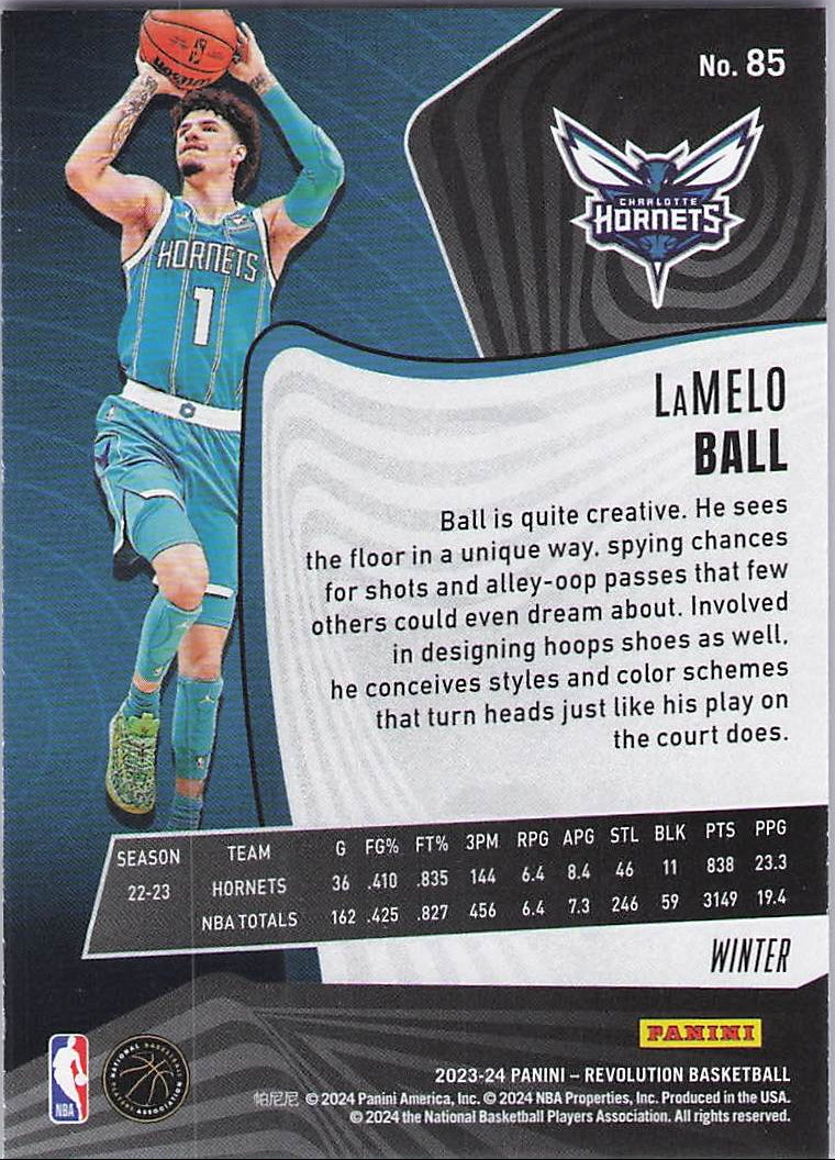 LaMelo Ball [Winter] (Back)