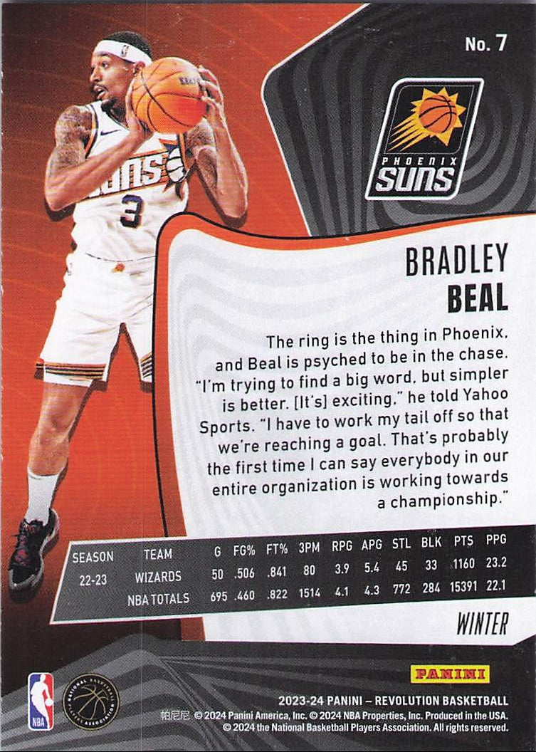Bradley Beal [Winter] (Back)