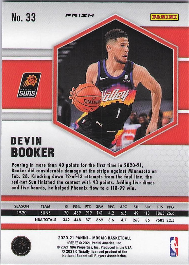 Devin Booker [Reactive Green] (Back)