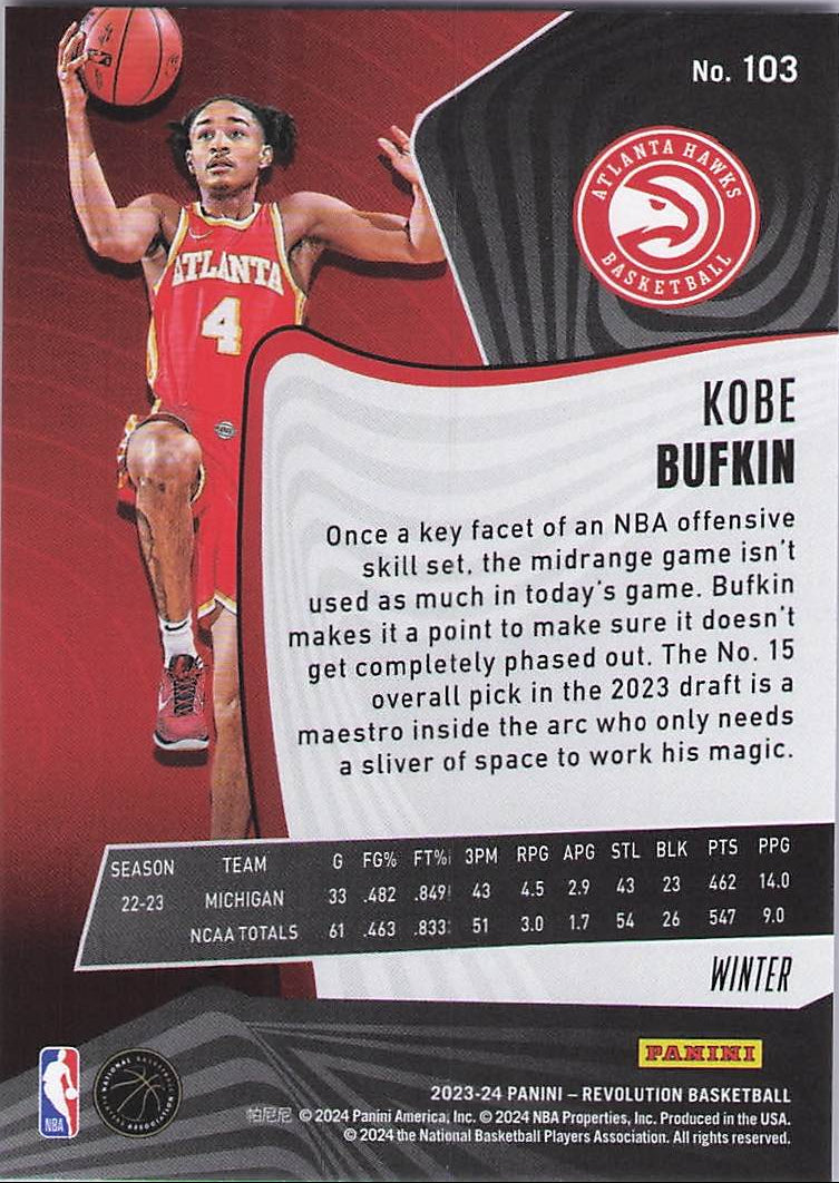 Kobe Bufkin [Winter] (Back)