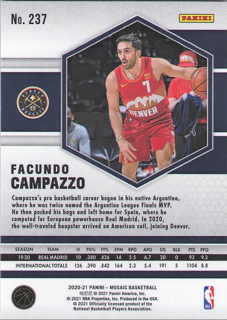 Facundo Campazzo (Back)