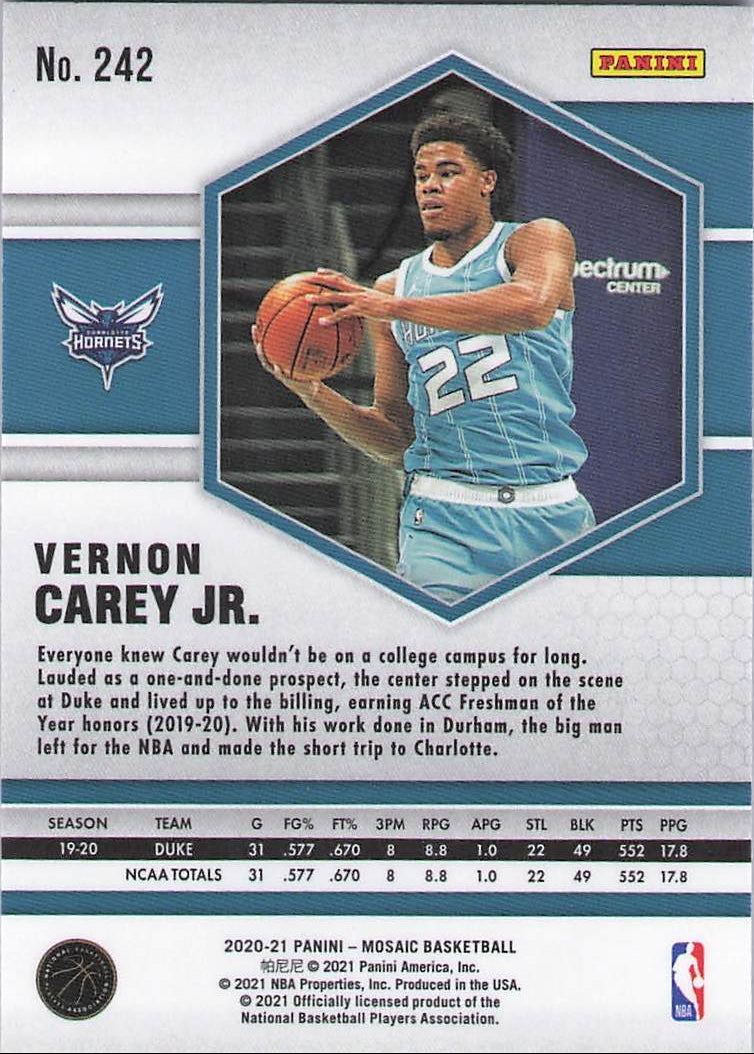Vernon Carey Jr. (Back)