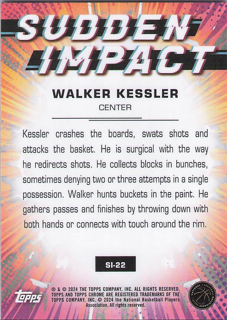 Walker Kessler (Back)
