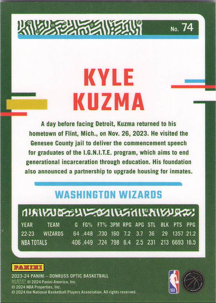 Kyle Kuzma (Back)