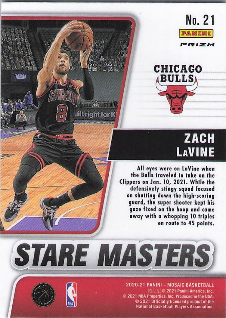 Zach LaVine [Silver] (Back)