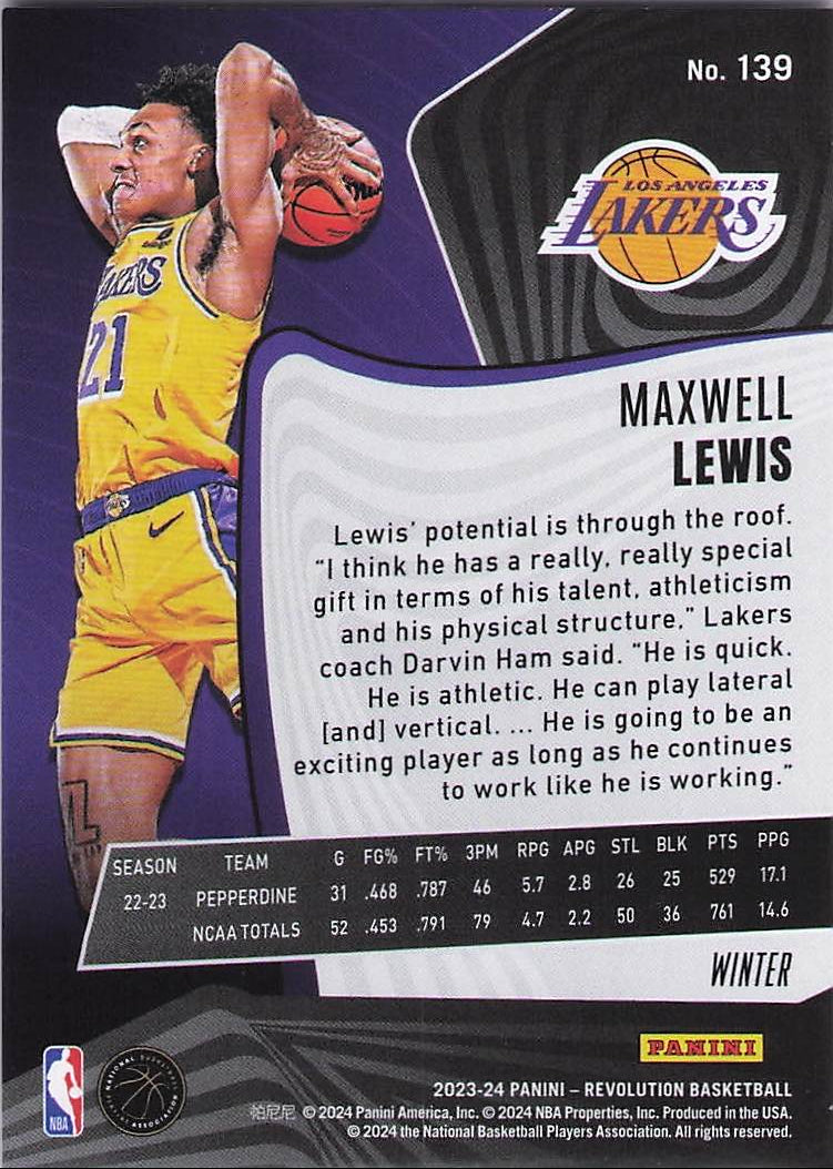 Maxwell Lewis [Winter] (Back)