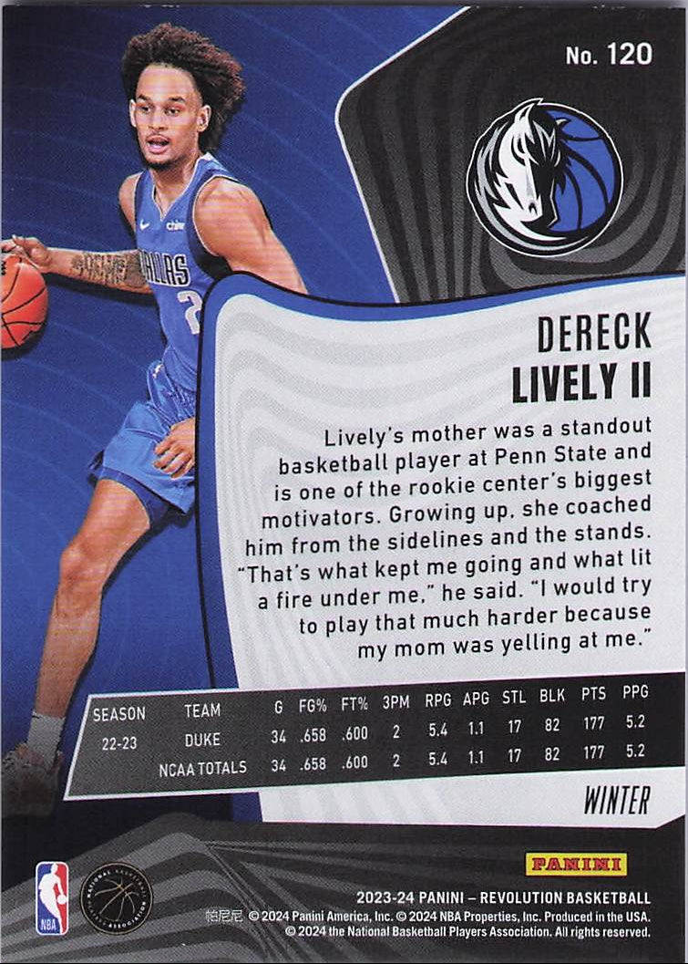 Dereck Lively II [Winter] (Back)