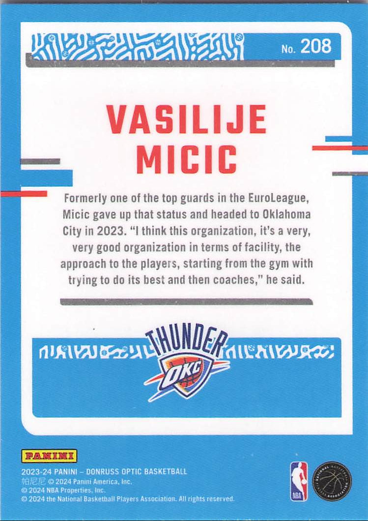Vasilije Micic (Back)