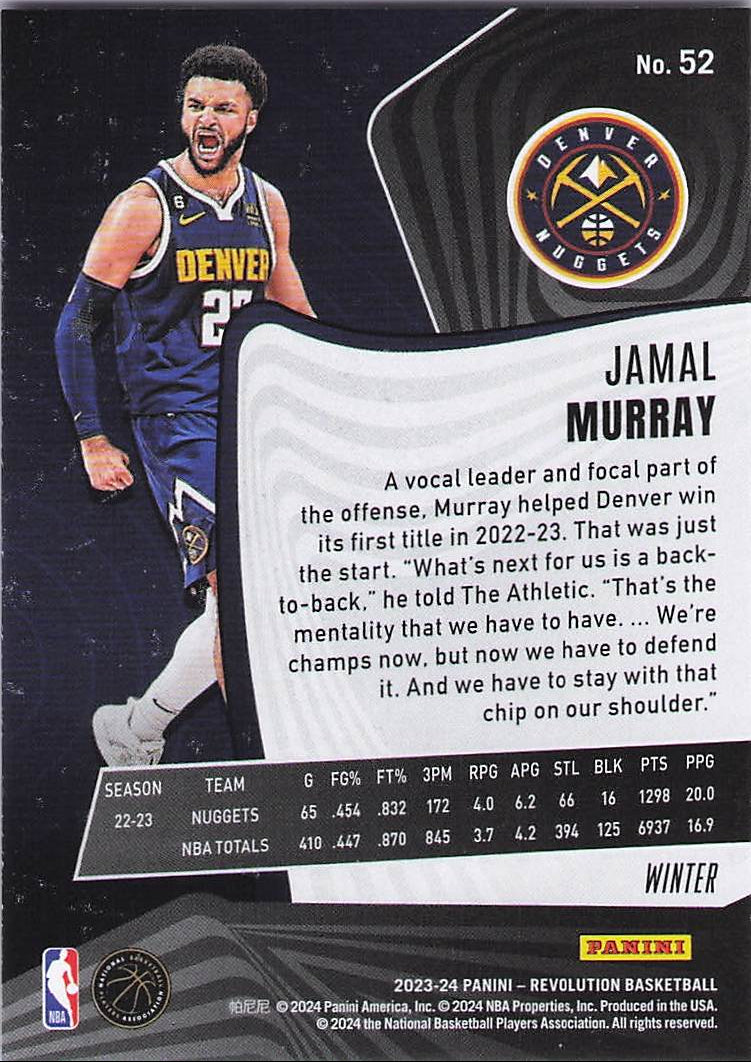 Jamal Murray [Winter] (Back)
