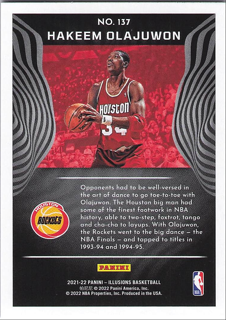 Hakeem Olajuwon (Back)