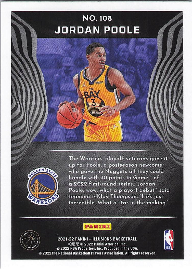 Jordan Poole (Back)
