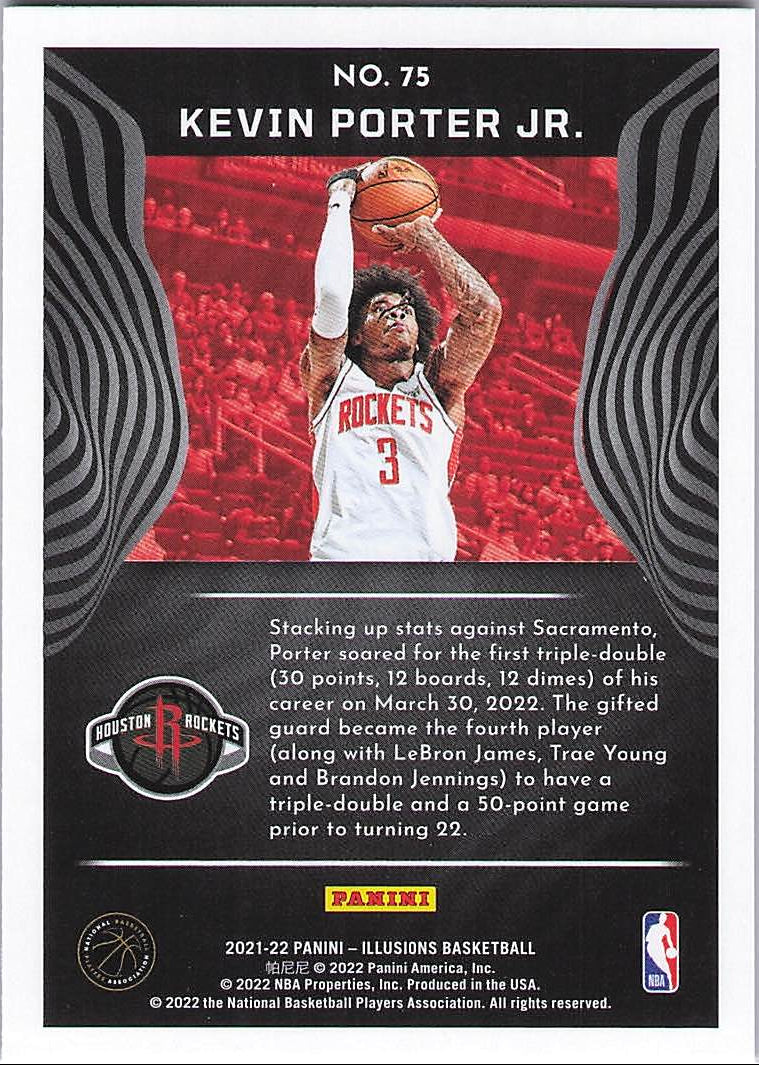 Kevin Porter Jr. (Back)