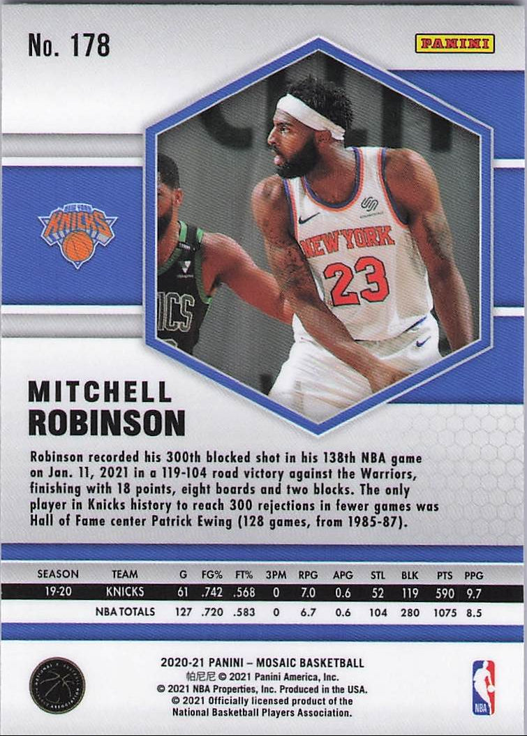 Mitchell Robinson (Back)