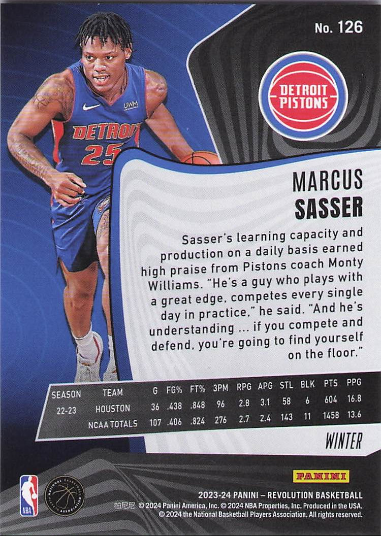 Marcus Sasser [Winter] (Back)