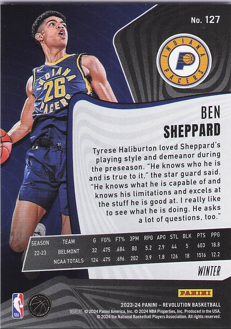 Ben Sheppard [Winter] (Back)