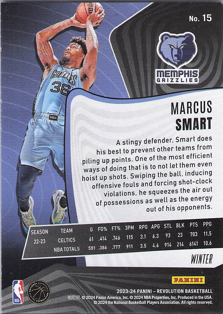 Marcus Smart [Winter] (Back)