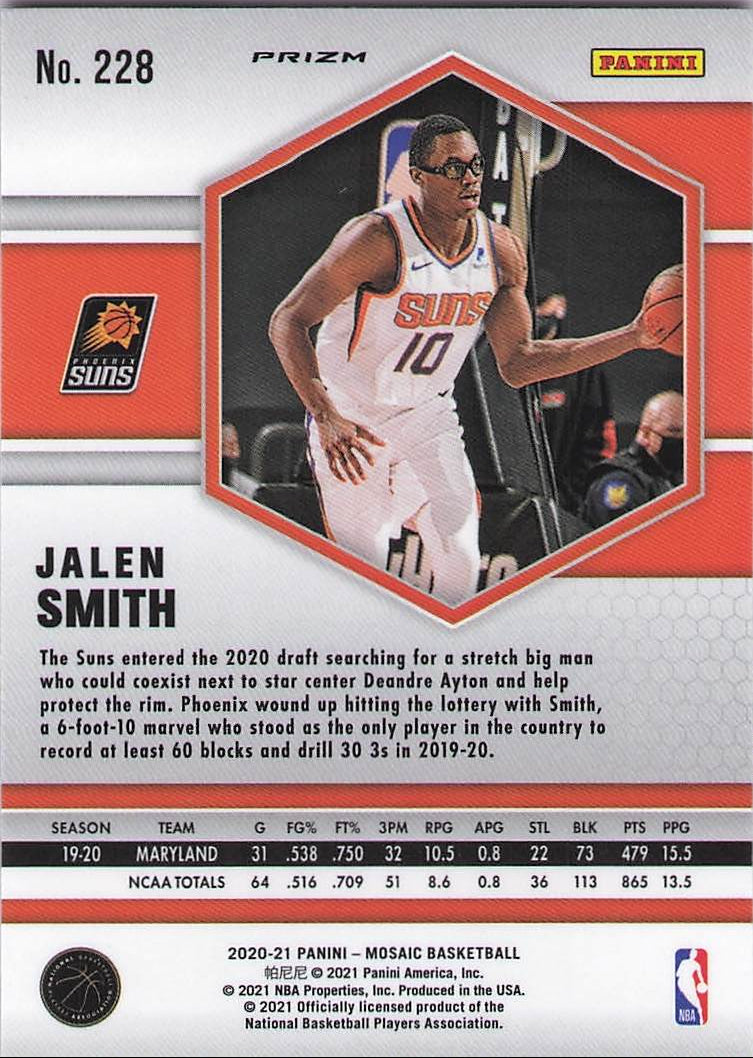 Jalen Smith [Reactive Red] (Back)