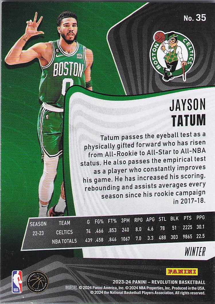 Jayson Tatum [Winter] (Back)