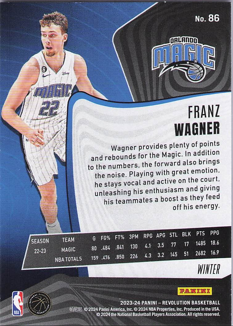Franz Wagner [Winter] (Back)