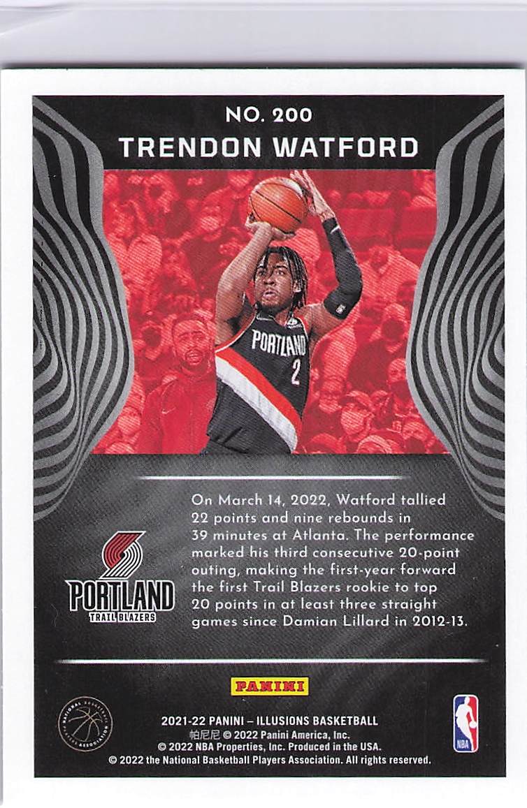 Trendon Watford (Back)