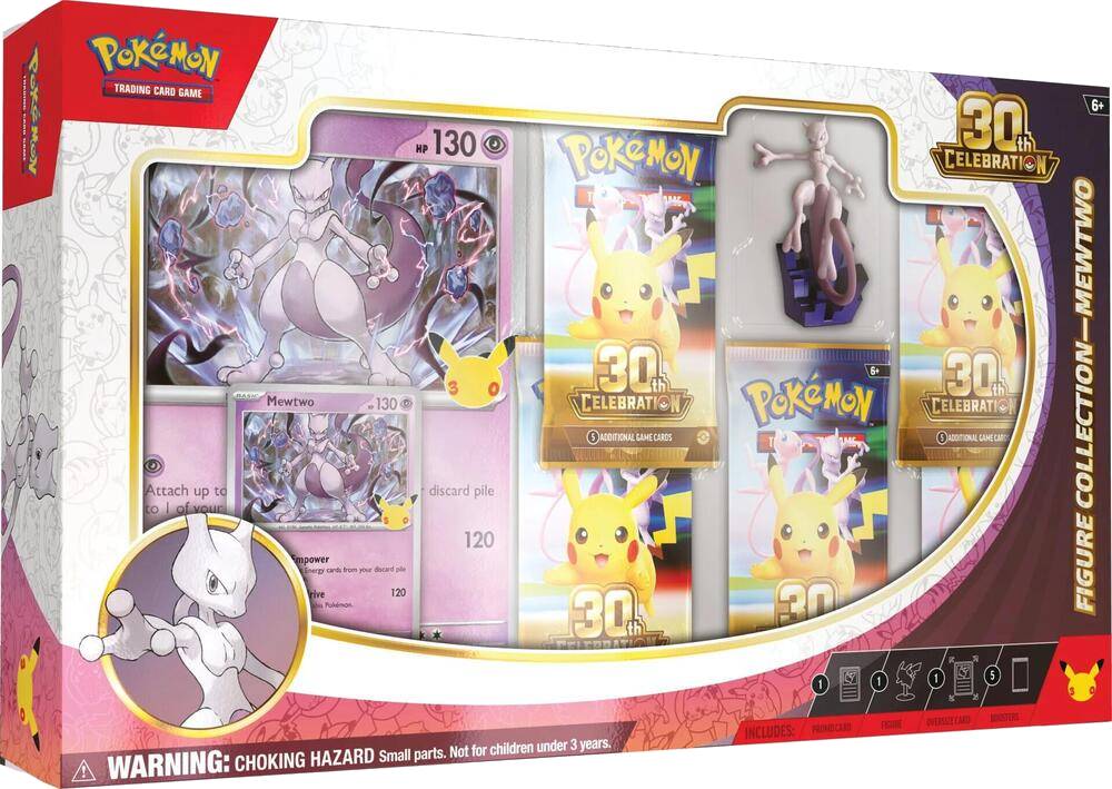 Pokemon 30th Celebration - Figure Collections (Mewtwo)