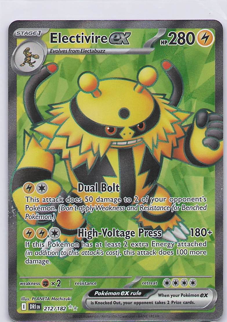 Electivire ex - 212/182