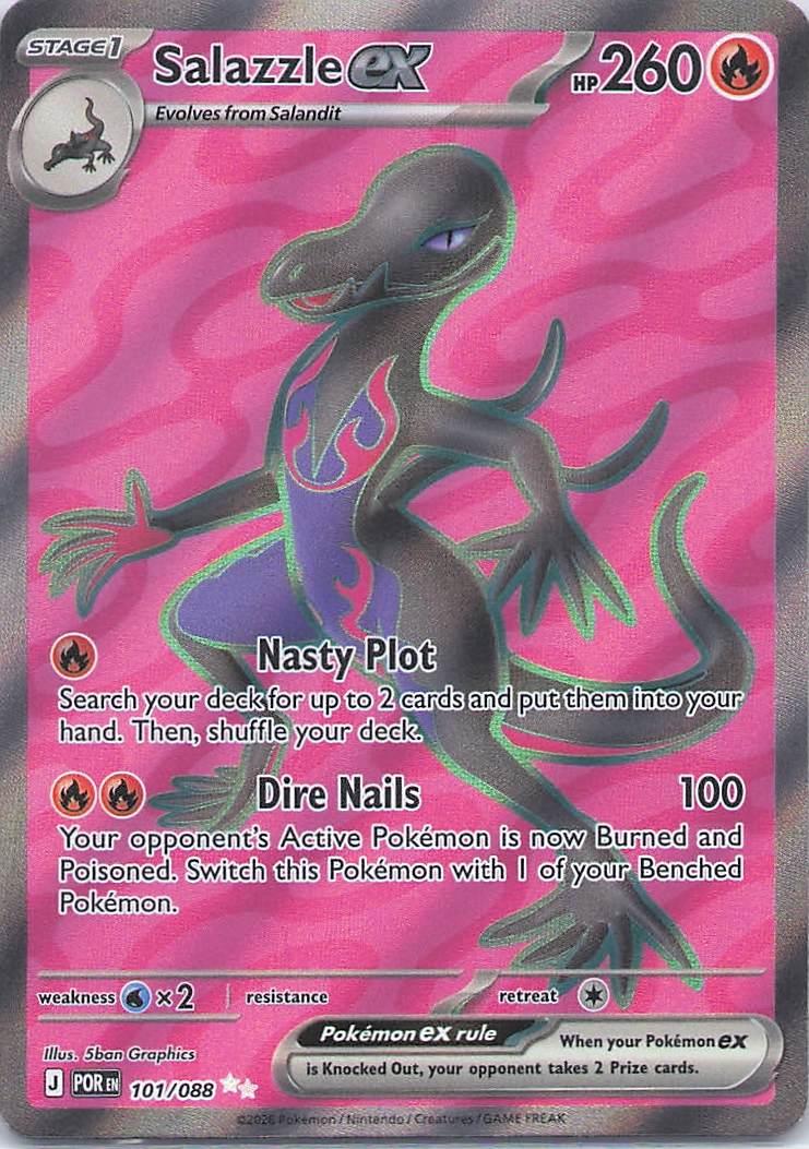 Salazzle ex - 101/088