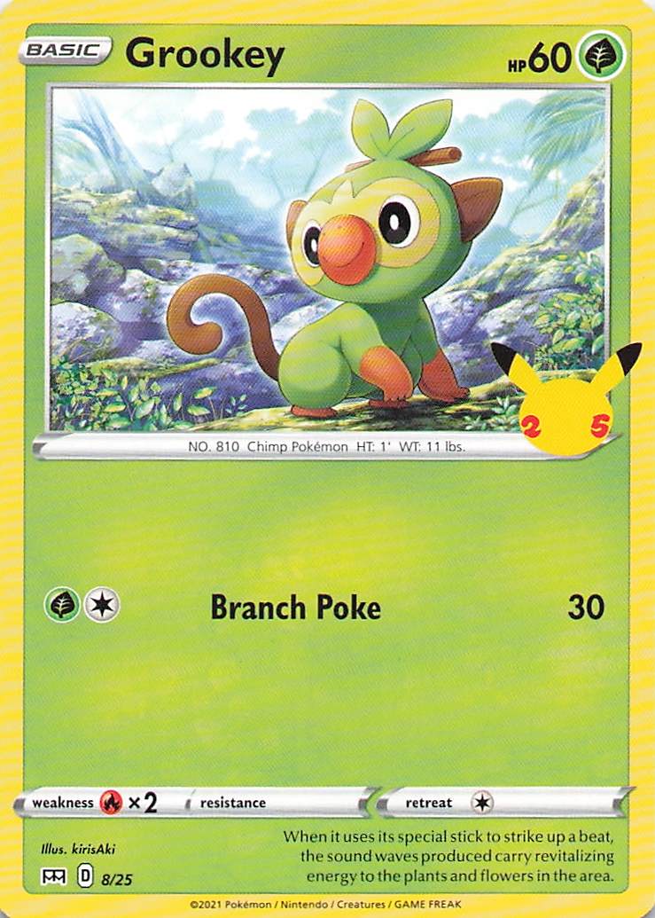 Grookey - 8/25