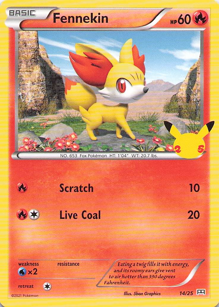 Fennekin - 14/25