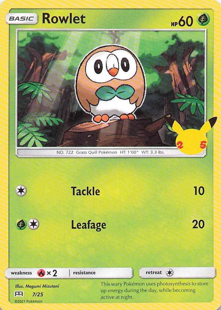 Rowlet - 7/25