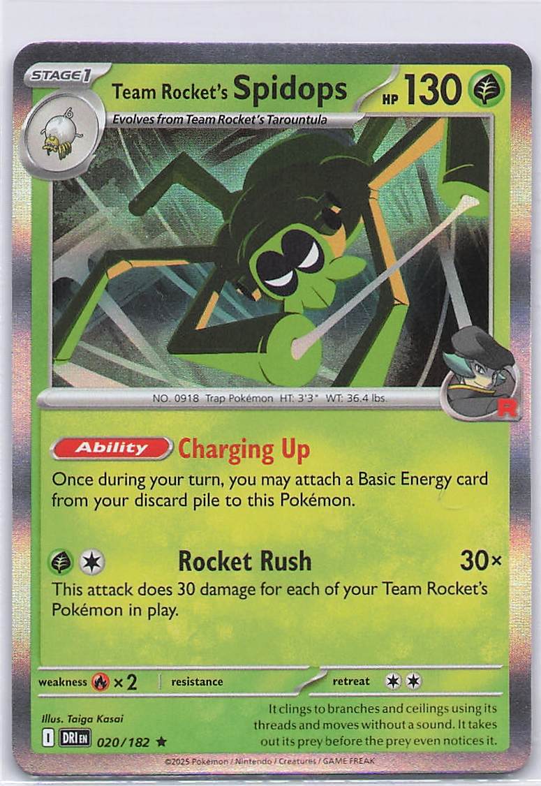 Team Rocket's Spidops - 020/182