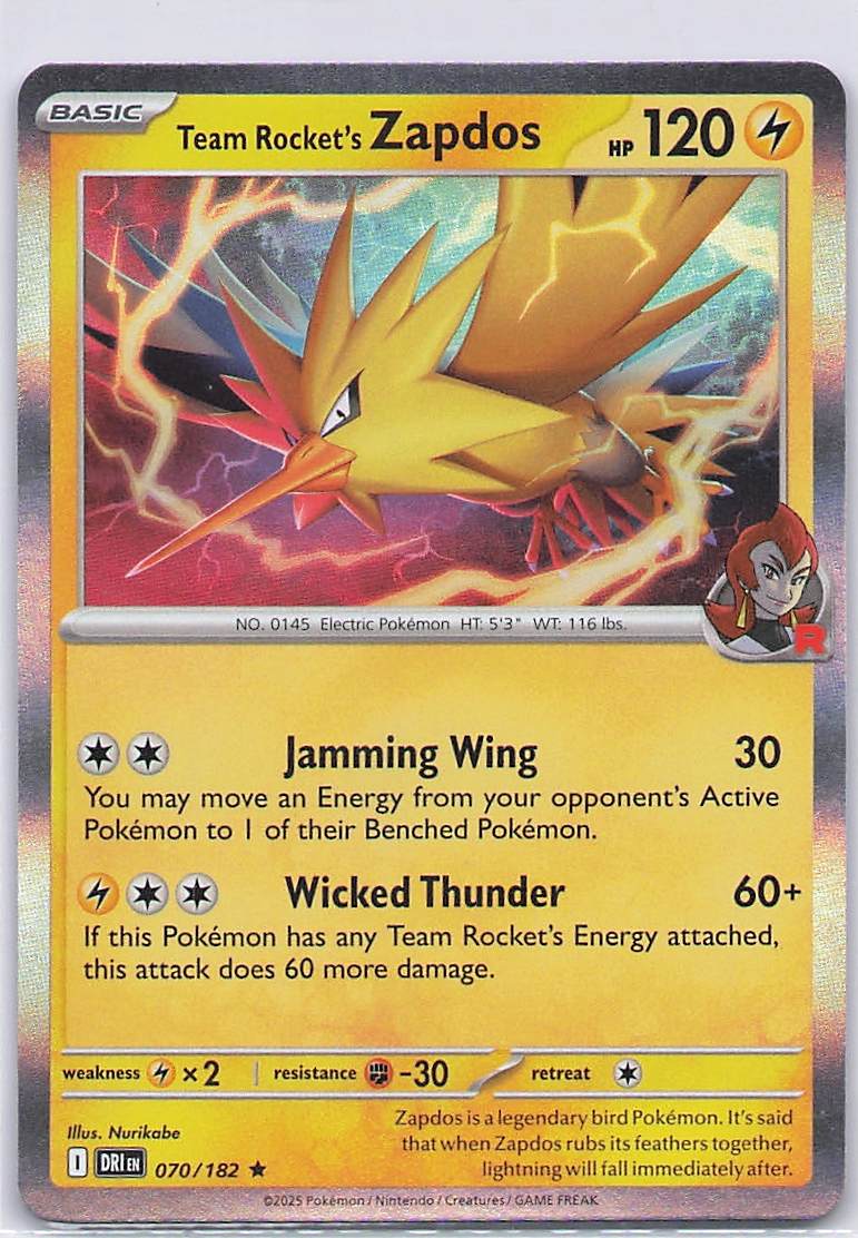 Team Rocket's Zapdos