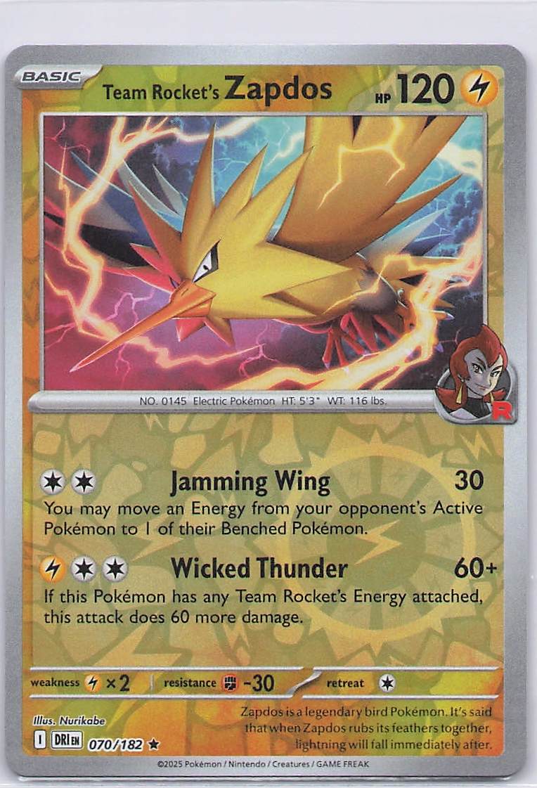 Team Rocket's Zapdos