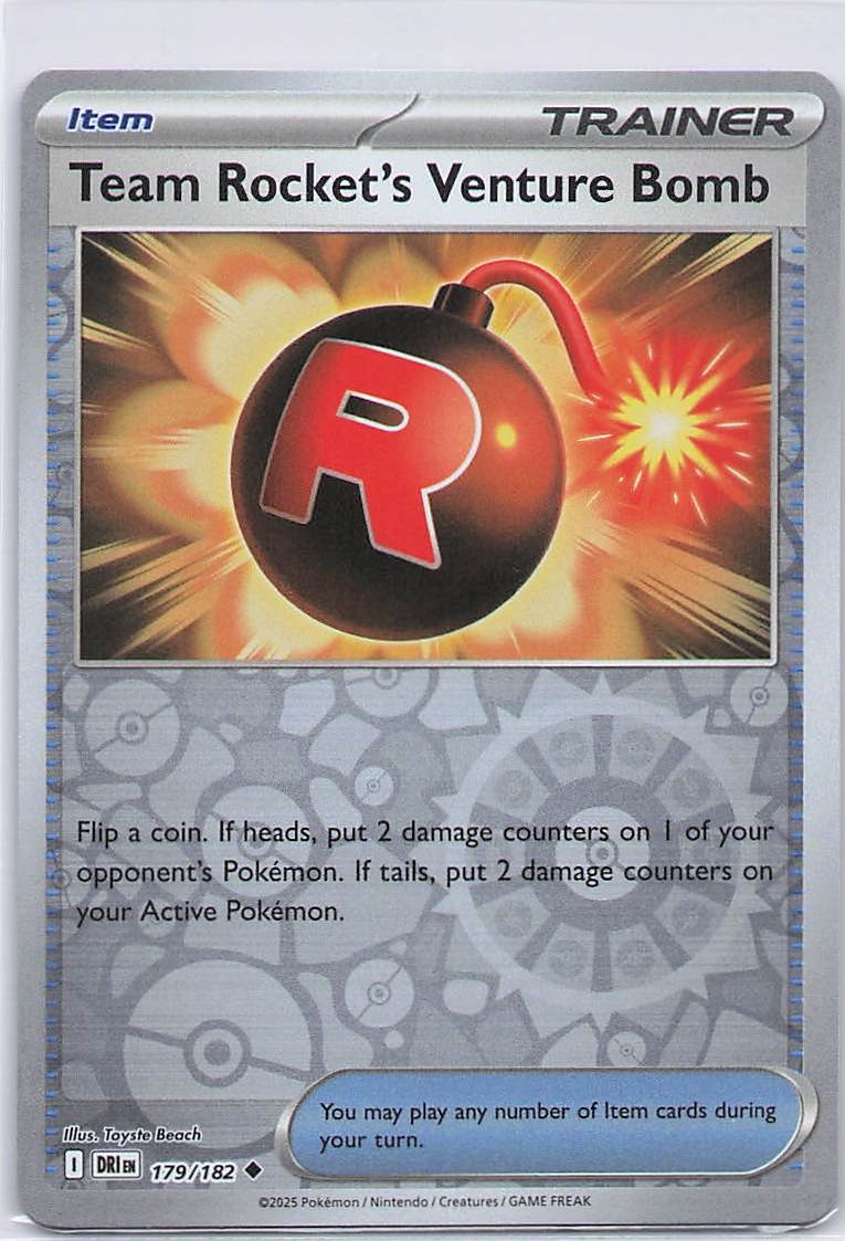 Team Rocket's Venture Bomb