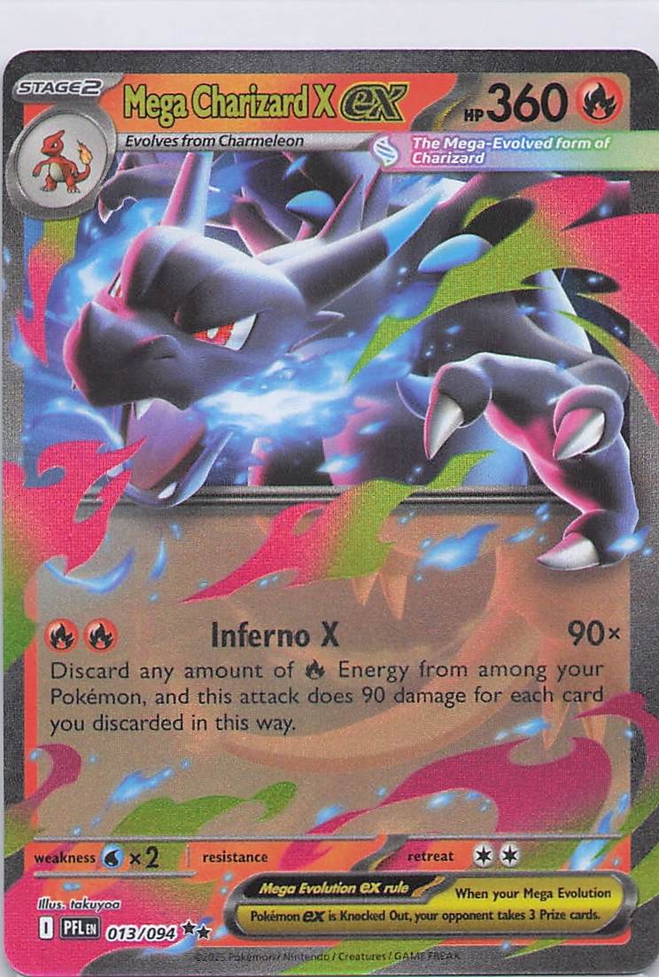 Mega Charizard X ex - 013/094