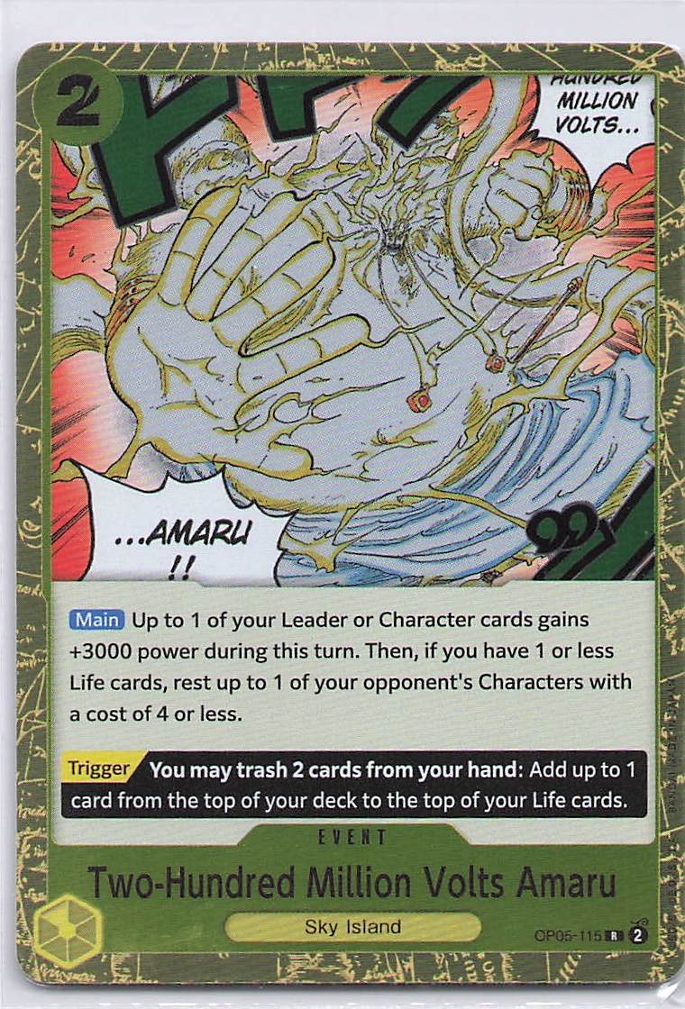 Two-Hundred Million Volts Amaru