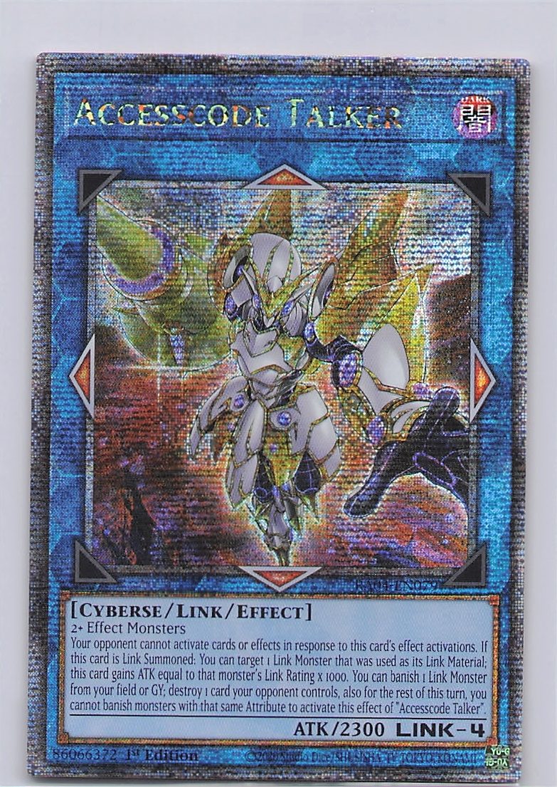 Accesscode Talker (Quarter Century Secret Rare)