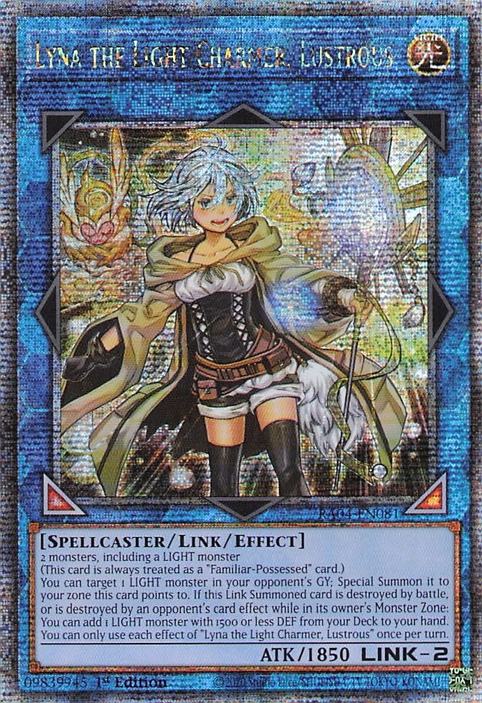 Lyna the Light Charmer, Lustrous (Quarter Century Secret Rare)