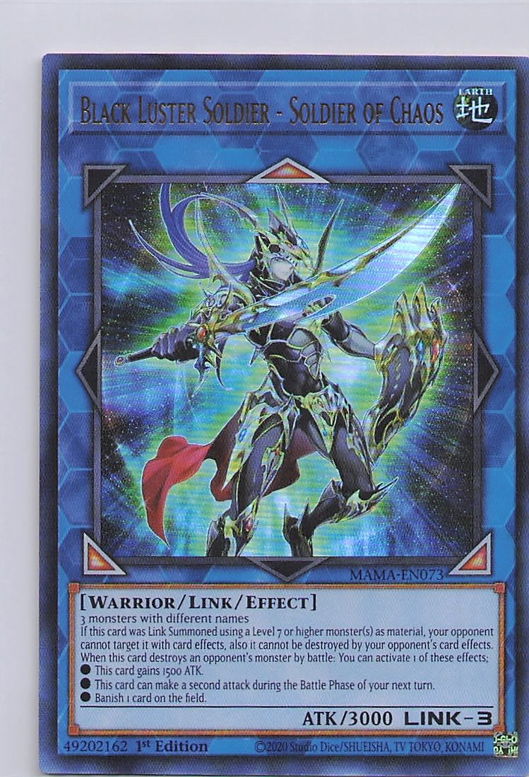Black Luster Soldier - Soldier of Chaos