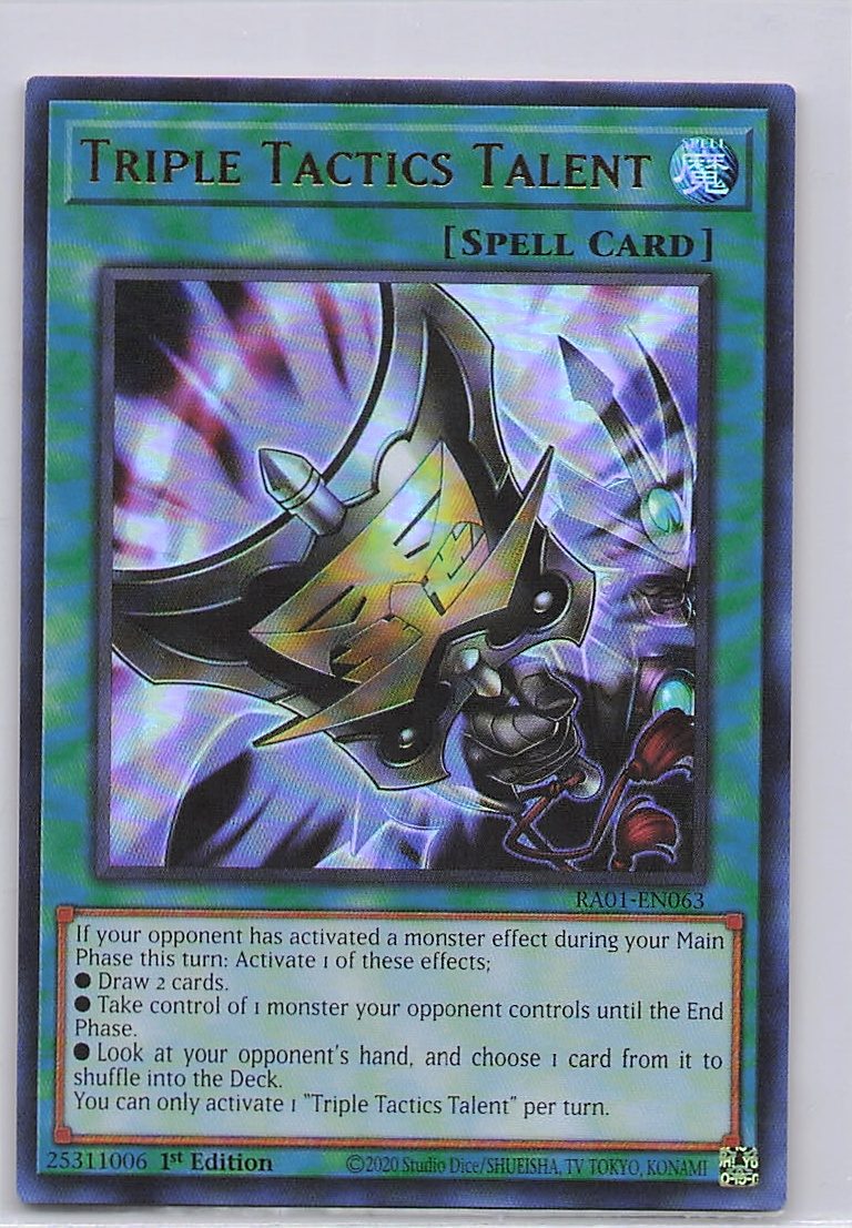 Triple Tactics Talent (UR)