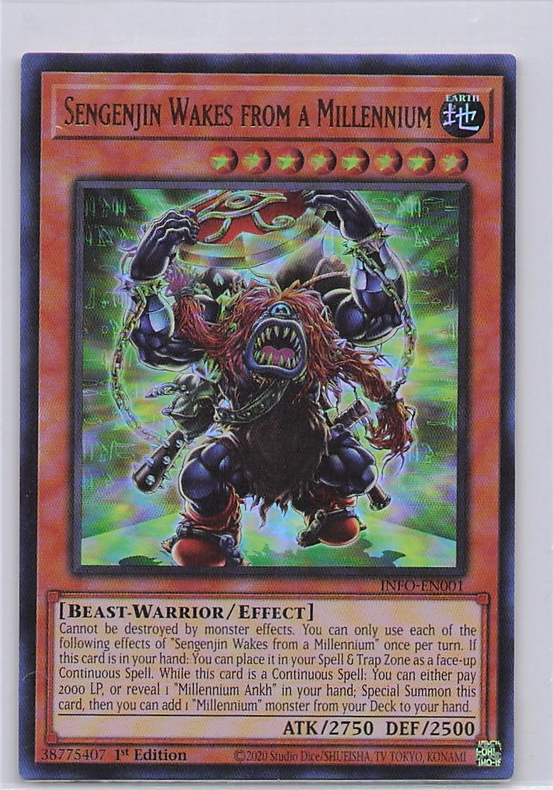 Sengenjin Wakes from a Millennium