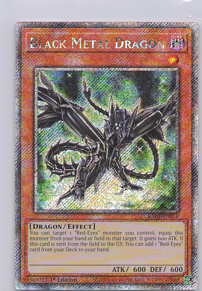 Black Metal Dragon