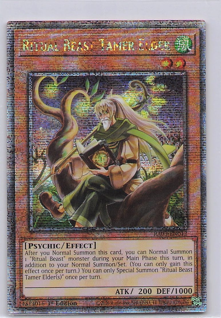 Ritual Beast Tamer Elder (Quarter Century Secret Rare)