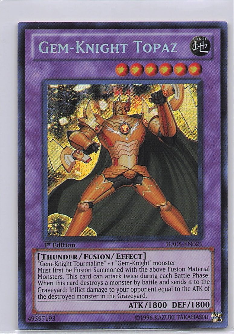 Gem-Knight Topaz